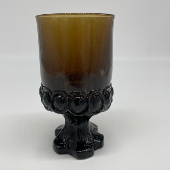 Tiffin Franciscan Madeira Amber Tumbler Drinking Glasses Vtg Priced Individually - Picture 3 of 8